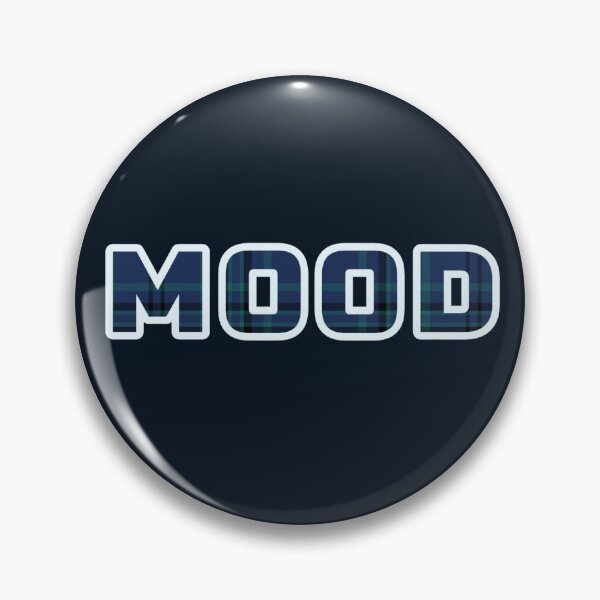 Item preview, MOOD, a checkered inscription designed and sold by silent-violin.