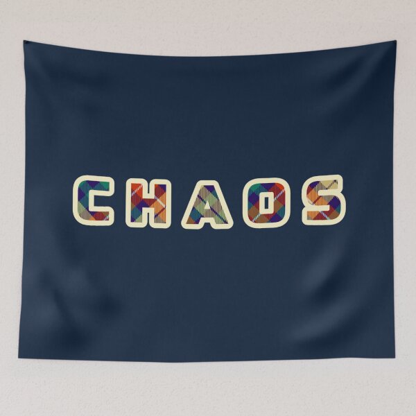 Item preview, Chaos, a checkered inscription designed and sold by silent-violin.