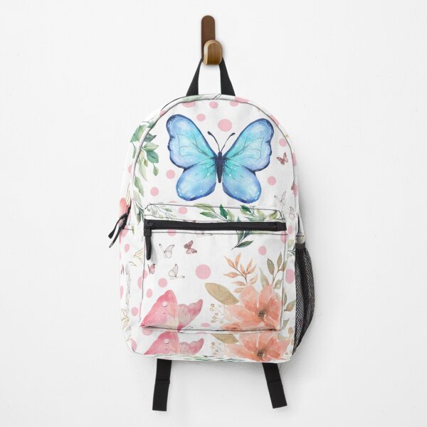 Item preview, Colorful Butterfly and Flower pattern designed and sold by SmallDart Creations.