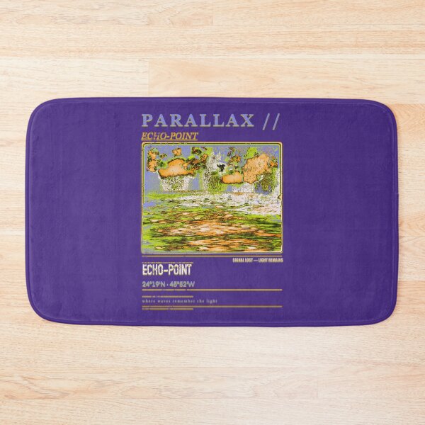 Item preview, PARALLAX // Echo Point – Surreal Retro Nature Reflection Art designed and sold by ZOOMIKA.