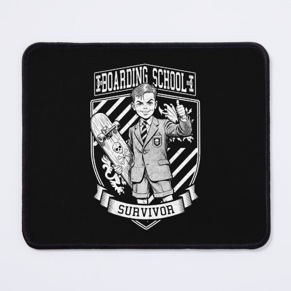 Item preview, Skater Skateboarder Funny Boarding School Survivor Vintage designed and sold by GrandeDuc.