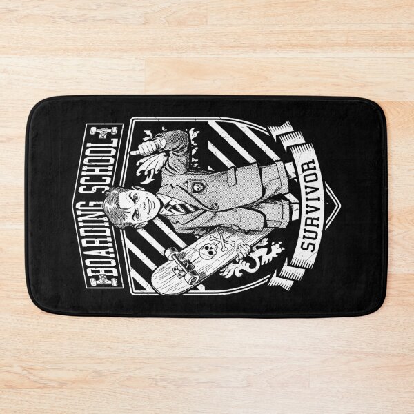Item preview, Skater Skateboarder Funny Boarding School Survivor Vintage designed and sold by GrandeDuc.