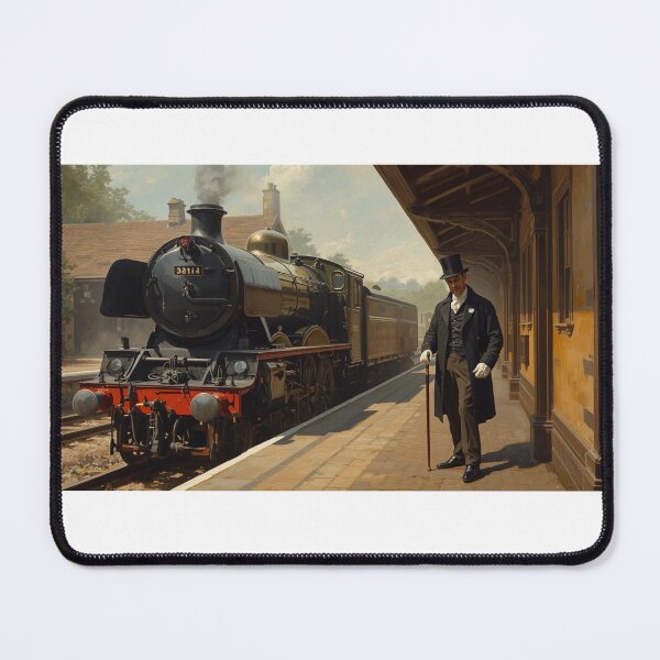 Item preview, The Gentleman Arrives by Train designed and sold by luckyyouth.