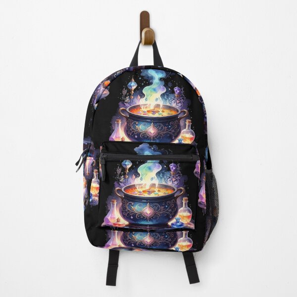 Item preview, magical potion with crystal bottles in watercolors designed and sold by LiskoDesign.