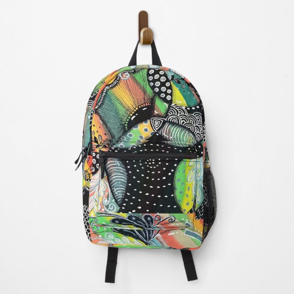 Item preview, Magic Garden - Colorful Zentagle Drawing designed and sold by ColorWander.