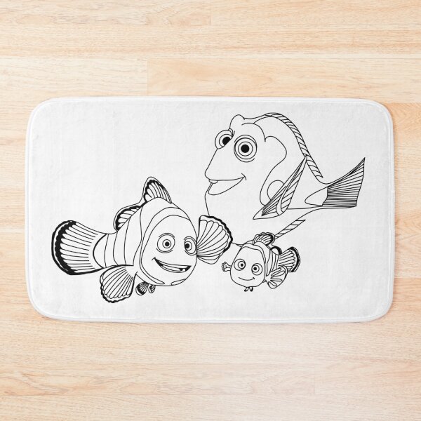 Item preview, Disney’s Nemo, Dory and Marlin Colouring Coloring designed and sold by Lumennyxart.