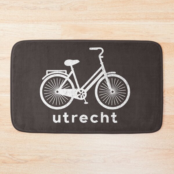 Item preview, Utrecht + Bicycle (classic, on dark, lowercase) designed and sold by mooskdesign.