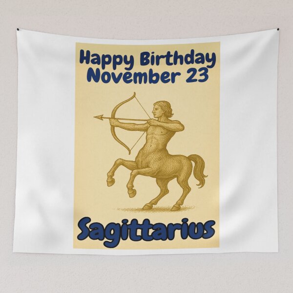 Item preview, Birthday Zodiac Sign – November 23 designed and sold by ariksworld.