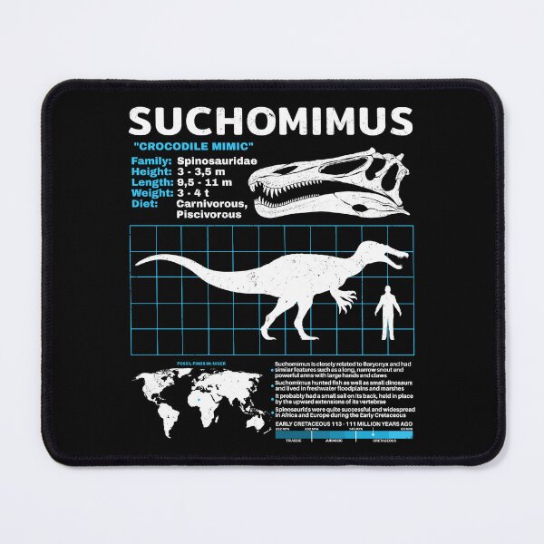Item preview, Suchomimus Fact Sheet designed and sold by NicGrayGraphic.