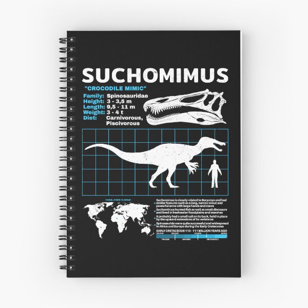 Item preview, Suchomimus Fact Sheet designed and sold by NicGrayGraphic.