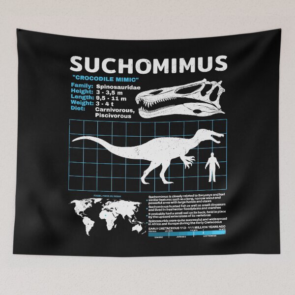 Item preview, Suchomimus Fact Sheet designed and sold by NicGrayGraphic.