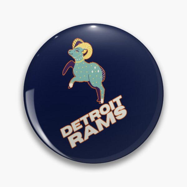 Item preview, Detroit Rams. (2) designed and sold by AlulaDaria.