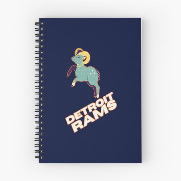Item preview, Detroit Rams. (2) designed and sold by AlulaDaria.