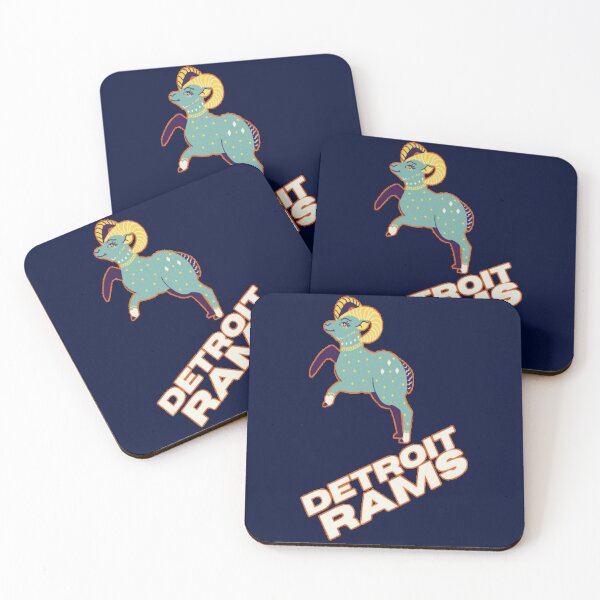 Item preview, Detroit Rams. (2) designed and sold by AlulaDaria.