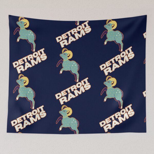 Item preview, Detroit Rams. (2) designed and sold by AlulaDaria.