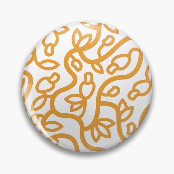 Item preview, Yellow Cashew Pattern designed and sold by farofael.