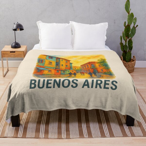 Item preview, Buenos Aires La Boca Watercolor Poster designed and sold by Bratak.