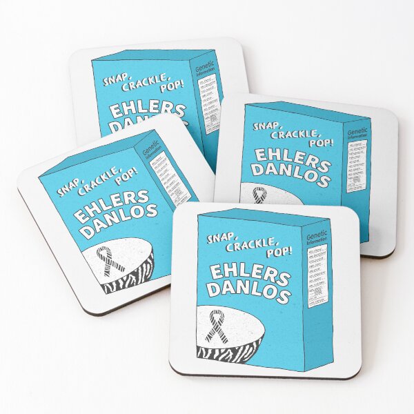 Item preview, Snap, Crackle, Pop — Ehlers Danlos! designed and sold by Zay The Zebra.