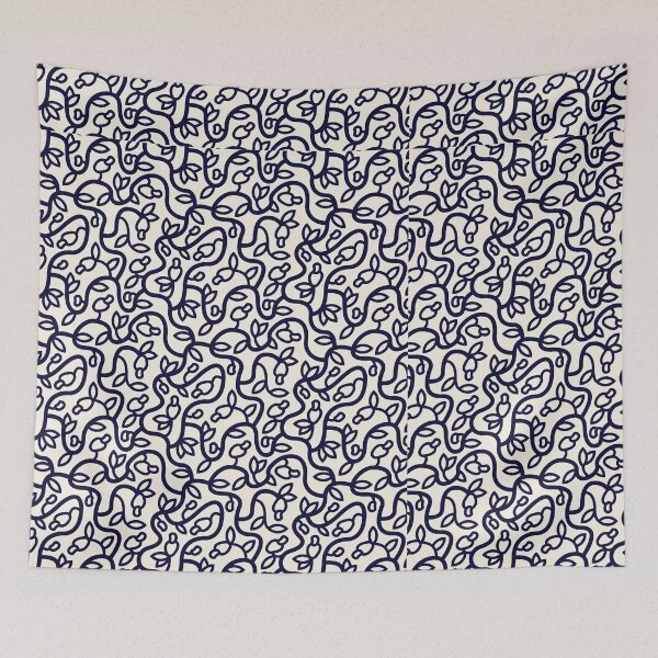 Item preview, Black Cashew Pattern designed and sold by farofael.