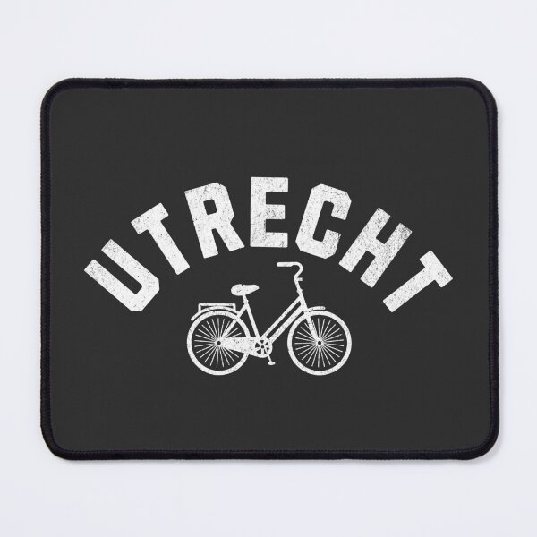 Item preview, Utrecht + Bicycle (on dark, block letter) designed and sold by mooskdesign.