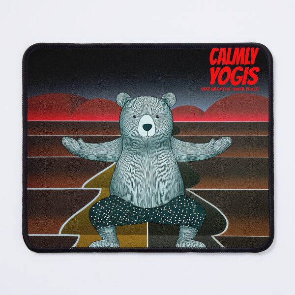 Item preview, Calmy Yogis Bear designed and sold by WickerStudio.