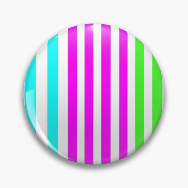Item preview, Aqua Blue Neon Stripes Purple Green Digital Designer Print ldandrade designed and sold by Licorice Moon.