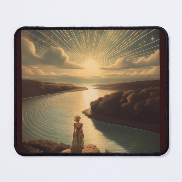 Item preview, She Sees Her Destiny Flow Like a River to the Sea designed and sold by Michael Cotto.
