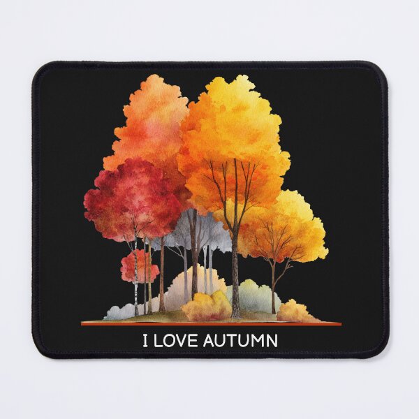 Item preview, My favorite season – Autumn - Warm-colored forest designed and sold by JuanaDesigns.