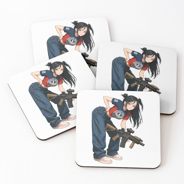 Item preview, Operator Waifu – Tactical Beauty on Duty designed and sold by RAWLIFEGRAPHIC.