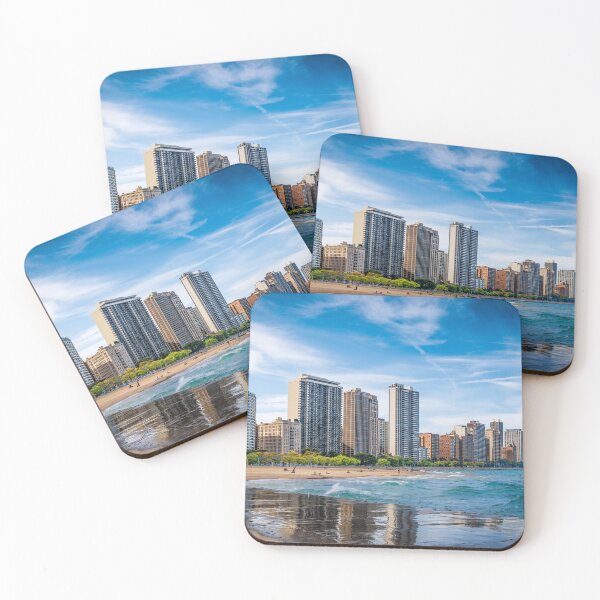 Item preview, The Shore of Lake Michigan designed and sold by Viv Thompson Photography .