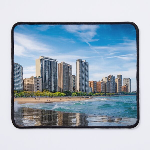 Item preview, The Shore of Lake Michigan designed and sold by Viv Thompson Photography .