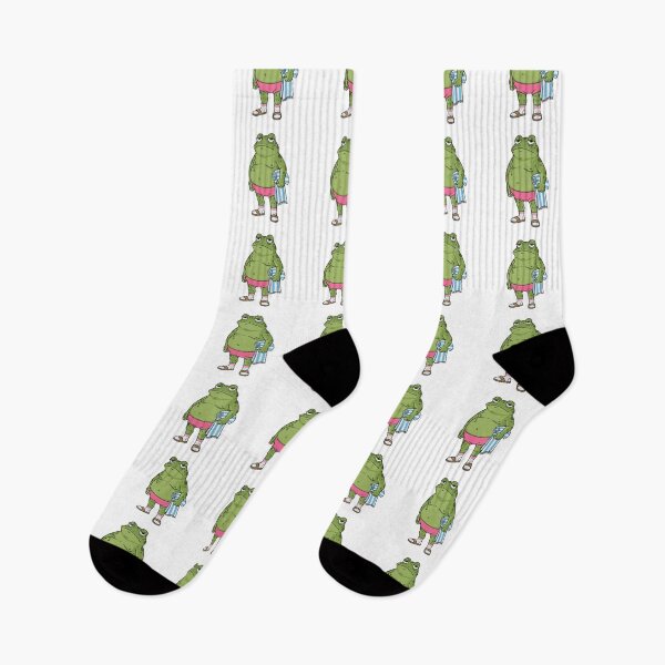 Item preview, Funny Frog Socks Sandals Tourist   designed and sold by TeeARTHY.