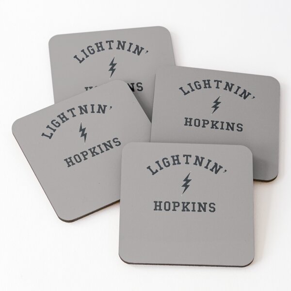 Item preview, LIGHTNIN-HOPKINS-VINTAGE-COLLEGE-LIGHTNING-BOLT-LOGO designed and sold by KennethJoned.