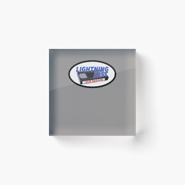 Item preview, LIGHTNING-FAST-VCR-REPAIR-LOGO designed and sold by KennethJoned.