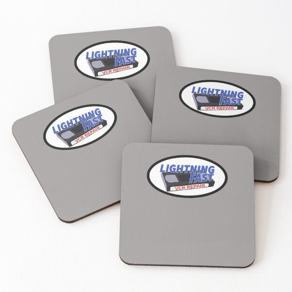 Item preview, LIGHTNING-FAST-VCR-REPAIR-LOGO designed and sold by KennethJoned.