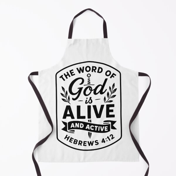 Item preview, Hebrews 4:12 For The Word of God is Alive and Active designed and sold by plushism.