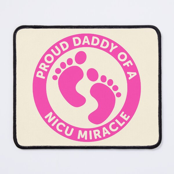 Item preview, NICU Warrior Daddy – Miracle Baby Strength designed and sold by Designs by Jesabee.