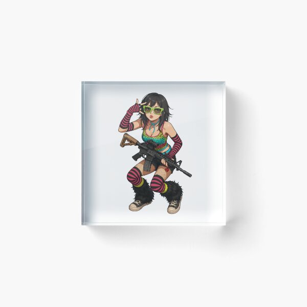 Item preview, Operator Waifu – Tactical Beauty on Duty designed and sold by RAWLIFEGRAPHIC.