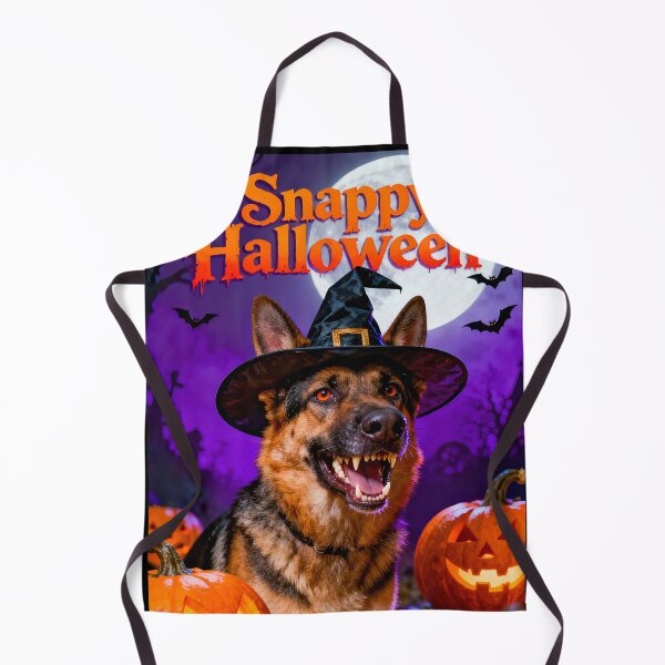 Item preview, Copy of Snappy Halloween - German SHepherd Halloween Themed Poster Art designed and sold by William A McCarthy.