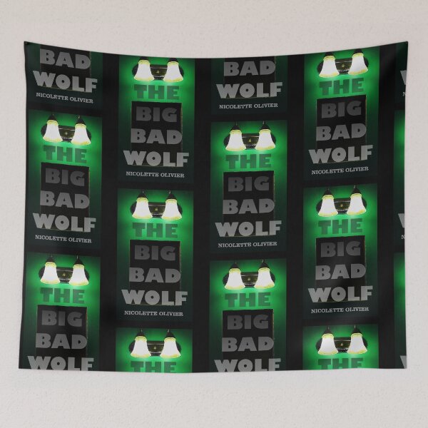 Item preview, The Big Bad Wolf Book Cover by Nicolette Olivier, Single and Repeating Pattern, Choose Your Own Background designed and sold by Nicolette Olivier.