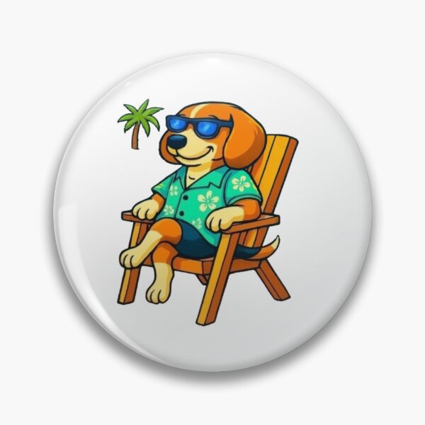 Item preview, Poolside Paws and Paradise designed and sold by DixieGirlStudio.