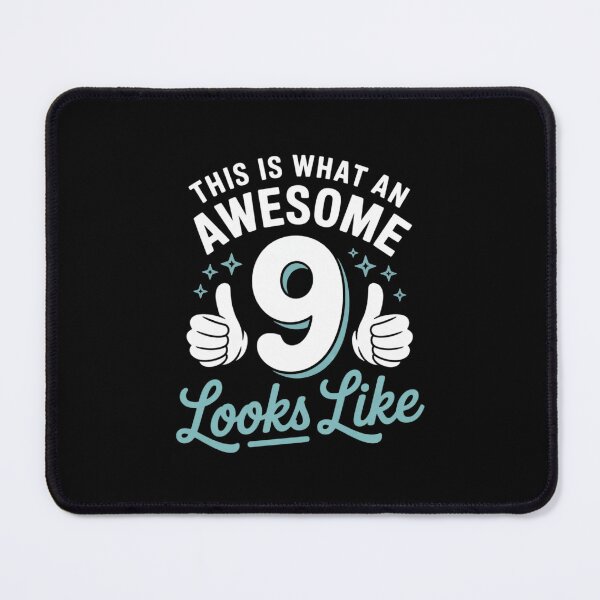 Item preview, This Is What An Awesome 9 Year Old Looks Like Birthday  designed and sold by THagBlue.