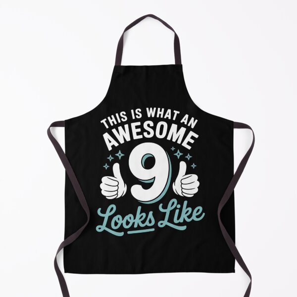 Item preview, This Is What An Awesome 9 Year Old Looks Like Birthday designed and sold by THagBlue.