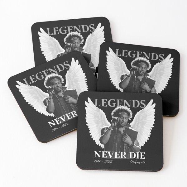 Item preview, D'Angelo LEGENDS Never Die, D'Angelo Thank You For The Memories - RIP D'Angelo, Brown Sugar Voodoo - D'Angelo designed and sold by covuyed.