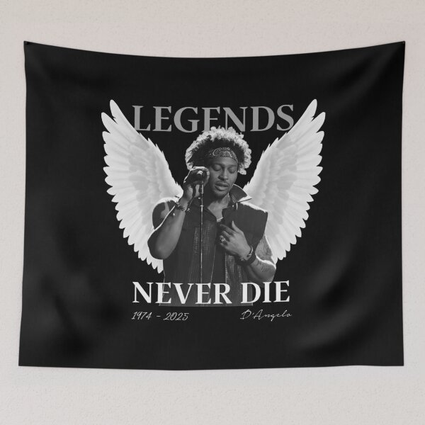 Item preview, D'Angelo LEGENDS Never Die, D'Angelo Thank You For The Memories - RIP D'Angelo, Brown Sugar Voodoo - D'Angelo designed and sold by covuyed.