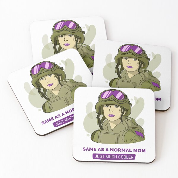 Item preview, Military Mom - Same As A Normal Mom, Just Much Cooler designed and sold by Totalsphereprints.