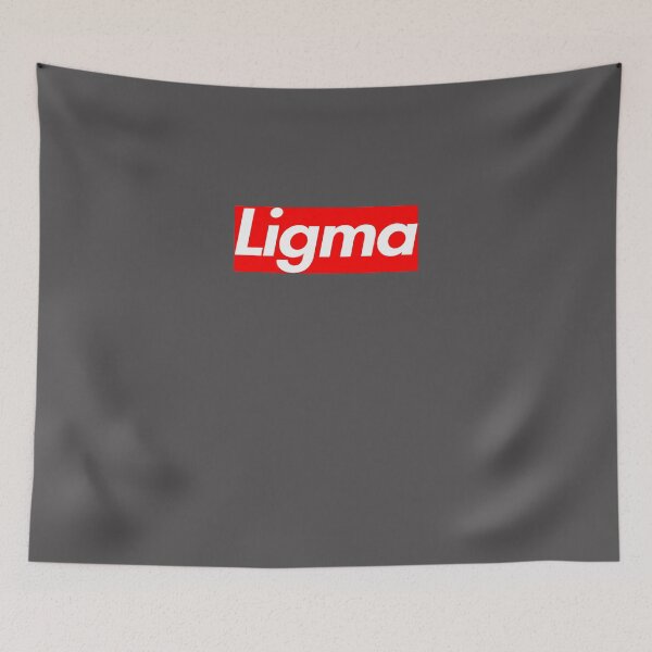 Item preview, LIGMA-BOX-LOGO-T-SHIRT designed and sold by ChristopherRa.