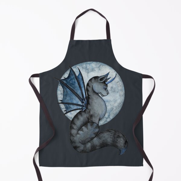Item preview, Blue Moon Goth Kitty designed and sold by AmyBrownArt.