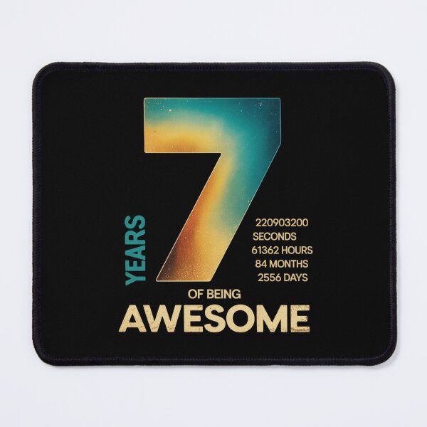 Item preview,  7th Birthday 84 Months 7 Years Old Being Awesome1  designed and sold by THagBlue.