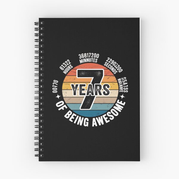 Item preview, 7th Birthday 84 Months 7 Years Old Being Awesome4  designed and sold by THagBlue.